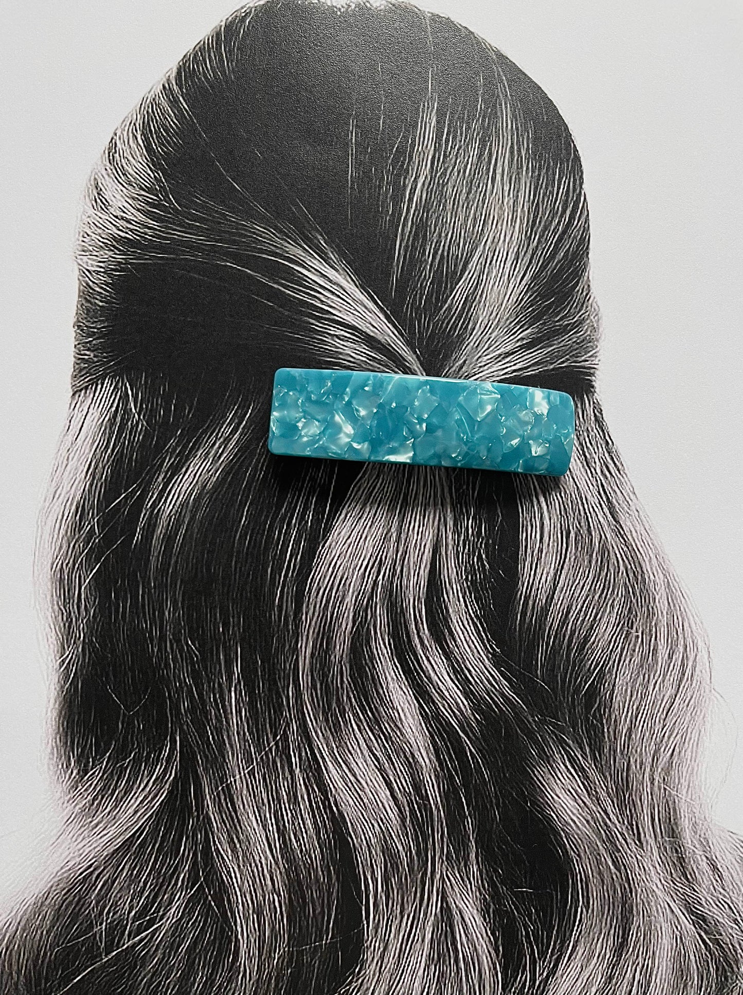 Scandi Barrette - Pearl