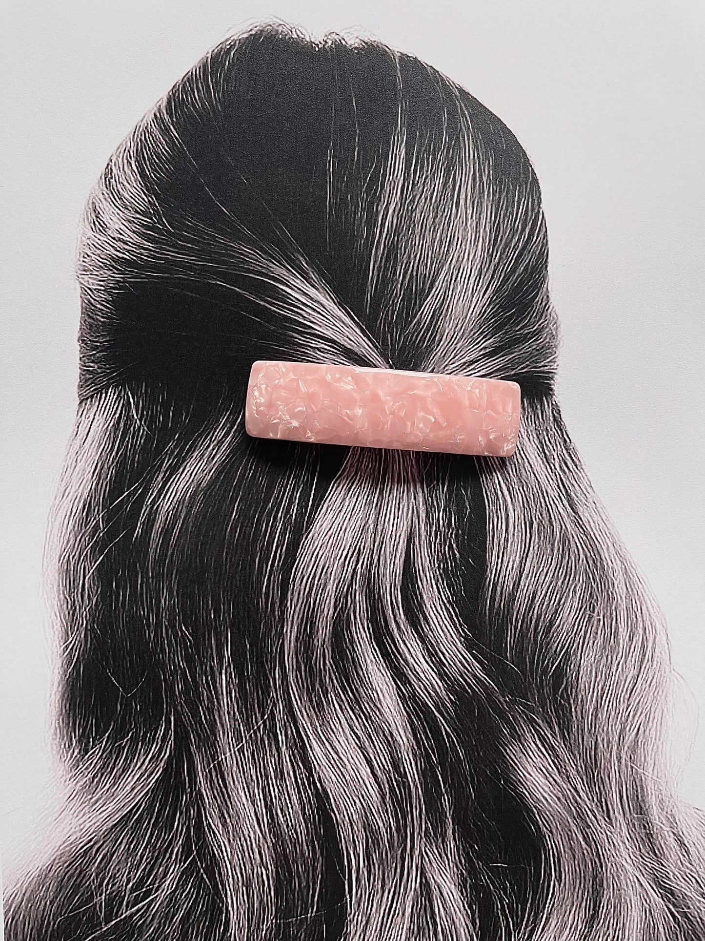 Scandi Barrette - Rose