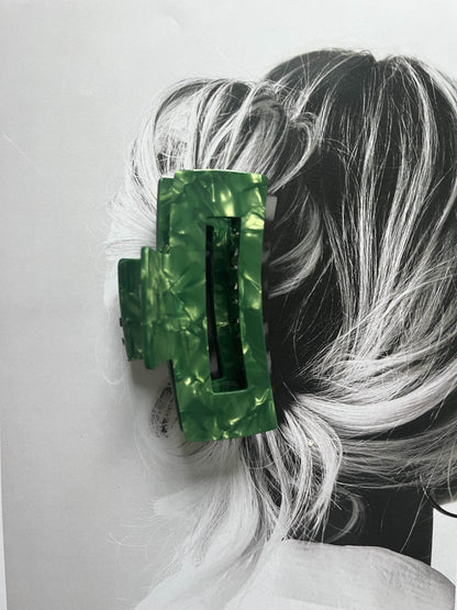 Hair Claw - Emerald