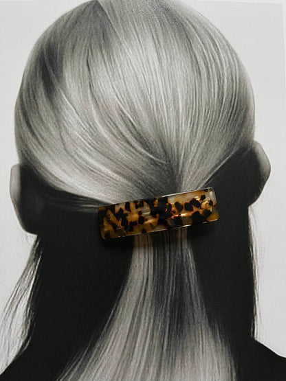 Scandi Barrette - Maroon